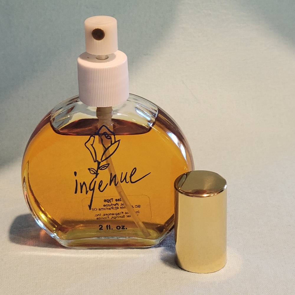 Ingenue Perfume with Gold Cap Made In USA FLORIDA.